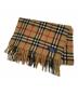 Burberry's（バーバリーズ）の古着「ノヴァチェック カシミヤマフラー」｜ブラウン