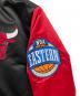 中古・古着 MITCHELL & NESS (ミッチェルアンドネス) CHICAGO BULLS スタジャン ブラック×レッド サイズ:XL：10000円