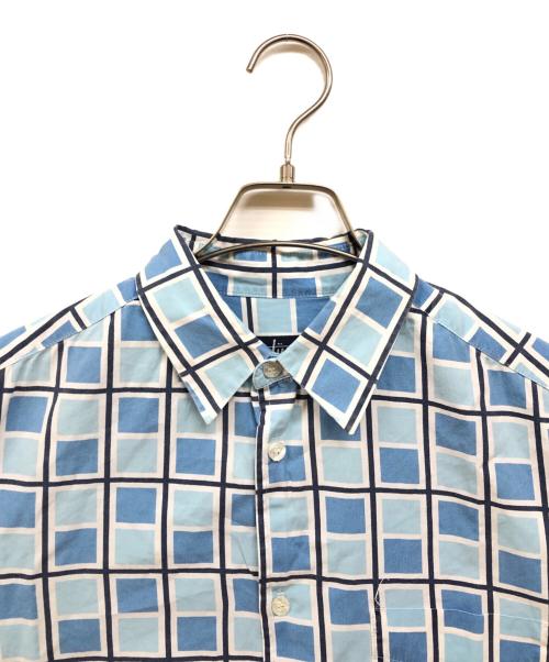 stussy（ステューシー）stussy (ステューシー) オールド半袖シャツ ブルー サイズ:Mの古着・服飾アイテム