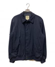 BROOKS BROTHERS（ブルックスブラザーズ）の古着「比翼ウールブルゾン」｜ネイビー