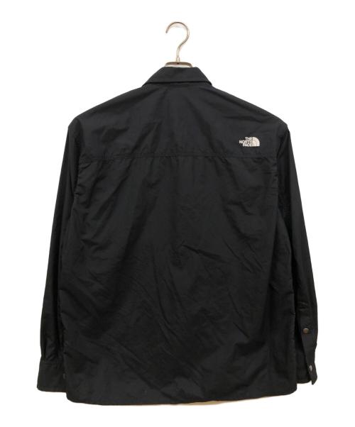 THE NORTH FACE（ザ ノース フェイス）THE NORTH FACE (ザ ノース フェイス) L/S Nuptse Shirt ブラック サイズ:Lの古着・服飾アイテム
