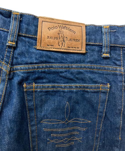 Polo Western（ポロ ウエスタン）POLO WESTERN (ポロ ウエスタン) オールドデニムパンツ インディゴ サイズ:W30の古着・服飾アイテム