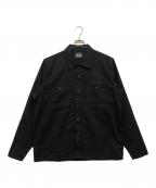 Langlitz Leathersラングリッツレザー）の古着「ワークシャツ」｜ブラック