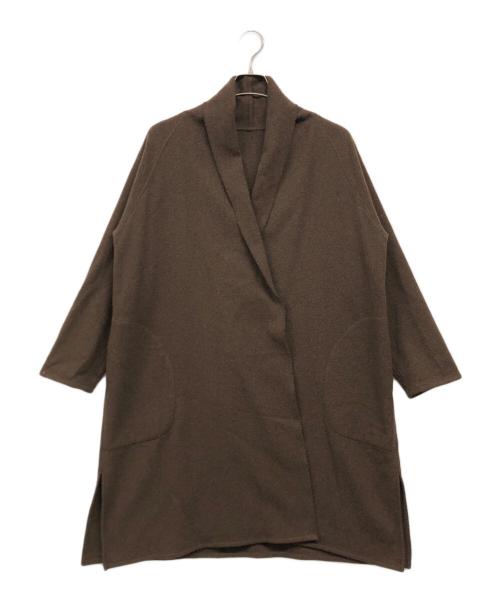 babaghuri（ババグーリ）babaghuri (ババグーリ) ダブルフェイスコート ブラウン サイズ:Mの古着・服飾アイテム