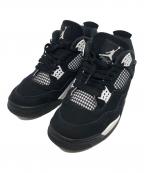 NIKEナイキ）の古着「Air Jordan 4 Retro」｜ブラック