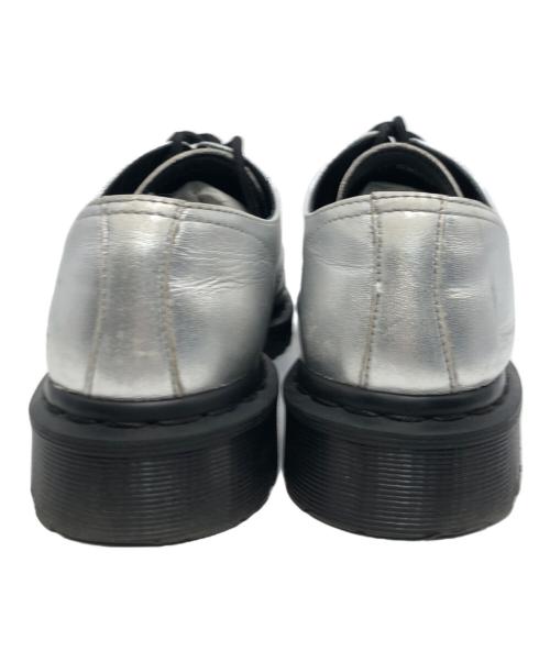 Dr.Martens（ドクターマーチン）Dr.Martens (ドクターマーチン) Supreme (シュプリーム) Ramsey Creeper レザー シューズ シルバー サイズ:UK8の古着・服飾アイテム