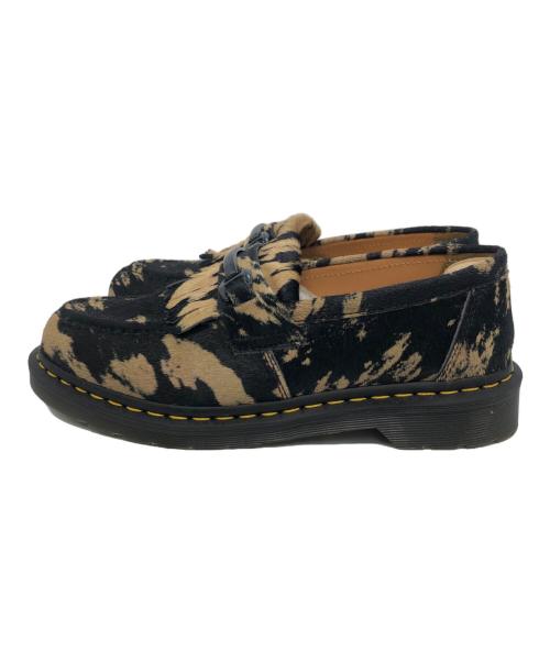 Dr.Martens（ドクターマーチン）Dr.Martens (ドクターマーチン) ADRIAN スナッフル ローファー ブラック×ベージュ サイズ:28㎝の古着・服飾アイテム