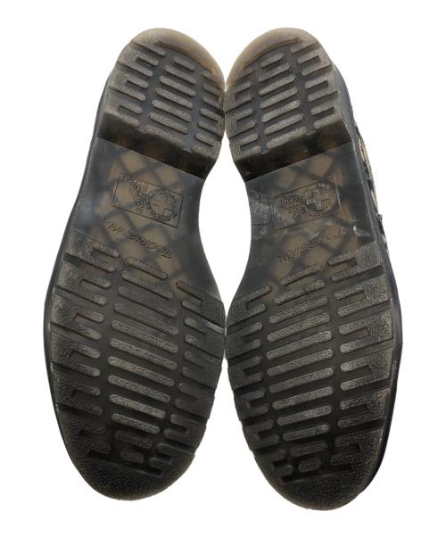 Dr.Martens（ドクターマーチン）Dr.Martens (ドクターマーチン) ADRIAN スナッフル ローファー ブラック×ベージュ サイズ:28㎝の古着・服飾アイテム