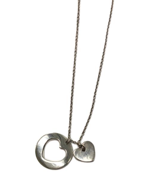 TIFFANY & Co.（ティファニー）Tiffany & Co. (ティファニー) ステンシルハートネックレス シルバーの古着・服飾アイテム