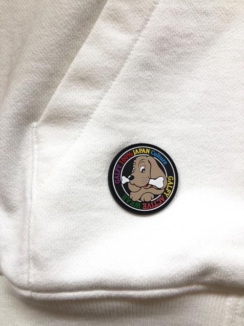 GALFY（ガルフィー）GALFY (ガルフィー) ばーばの切り貼りリメイクパーカー(MENS) ネイビー×ホワイト サイズ:XLの古着・服飾アイテム