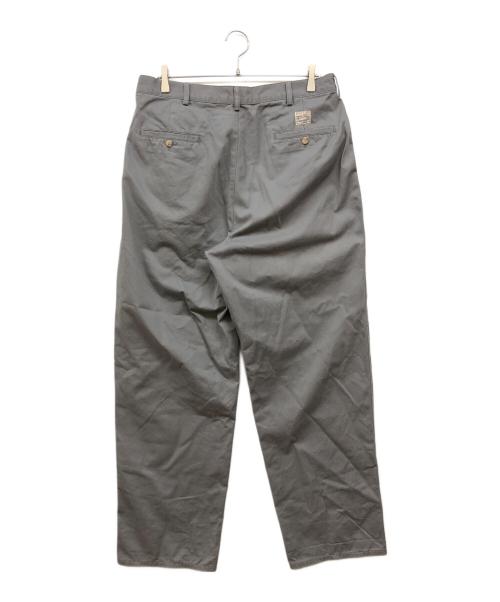 POLO RALPH LAUREN（ポロ・ラルフローレン）POLO RALPH LAUREN (ポロ・ラルフローレン) 2タックチノパンツ グレー サイズ:35の古着・服飾アイテム