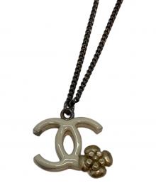 CHANEL（シャネル）の古着「ココマークペンダントネックレス」｜ホワイト