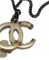 中古・古着 CHANEL (シャネル) ココマークペンダントネックレス ホワイト：33000円