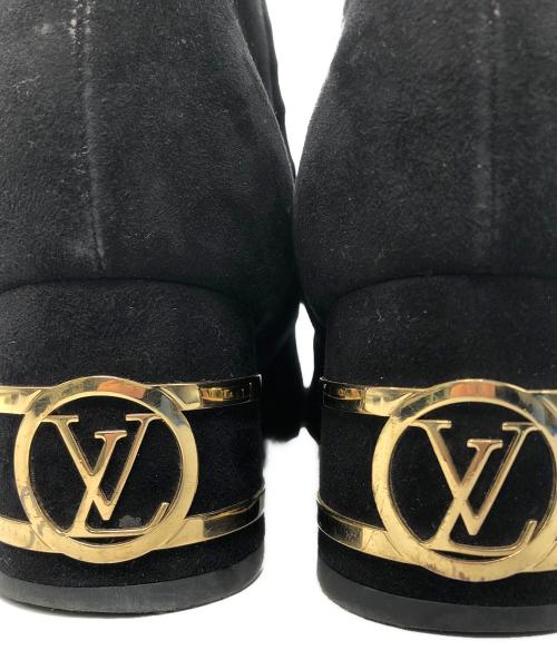 LOUIS VUITTON（ルイ ヴィトン）LOUIS VUITTON (ルイ ヴィトン) ブリスラインアンクルブーツ ブラック サイズ:SIZE 36 1/2の古着・服飾アイテム