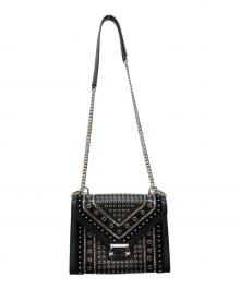 MICHAEL KORS（マイケル・コース）の古着「フラップショルダーバッグ」｜ブラック
