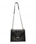 MICHAEL KORS（マイケル・コース）の古着「フラップショルダーバッグ」｜ブラック