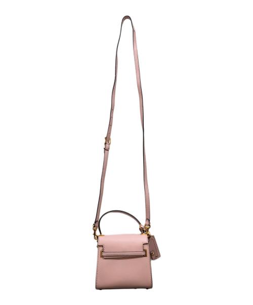 VALENTINO（ヴァレンティノ）VALENTINO (ヴァレンティノ) 2WAYミニショルダーバッグ ピンクの古着・服飾アイテム