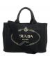 PRADA（プラダ）の古着「2WAYカナパSハンドバッグ」｜ブラック