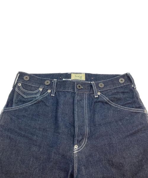 Schott（ショット）Schott (ショット) ファイアプルーフ ワイド デニムパンツ ネイビー サイズ:30の古着・服飾アイテム
