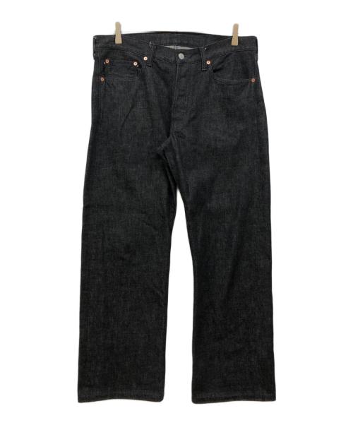 STUDIO D'ARTISAN（ステュディオダルチザン）STUDIO D'ARTISAN (ステュディオダルチザン) レギュラーストレートウォッシュジーンズ ブラック サイズ:36の古着・服飾アイテム