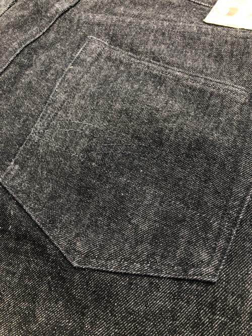 STUDIO D'ARTISAN（ステュディオダルチザン）STUDIO D'ARTISAN (ステュディオダルチザン) レギュラーストレートウォッシュジーンズ ブラック サイズ:36の古着・服飾アイテム