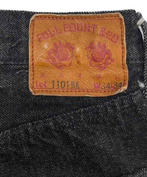 FULLCOUNT（フルカウント）FULLCOUNT (フルカウント) セルビッチデニムパンツ ブラック サイズ:34×34の古着・服飾アイテム