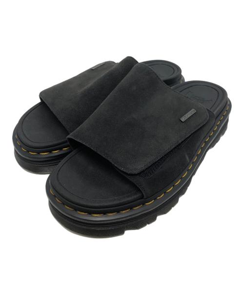 Dr.Martens（ドクターマーチン）Dr.Martens (ドクターマーチン) ZEBZAG SLIDE サンダル ブラック サイズ:UK9の古着・服飾アイテム