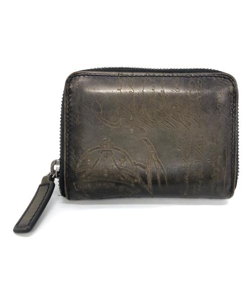 Berluti（ベルルッティ）Berluti (ベルルッティ) ラウンドジップコインケース グレーの古着・服飾アイテム