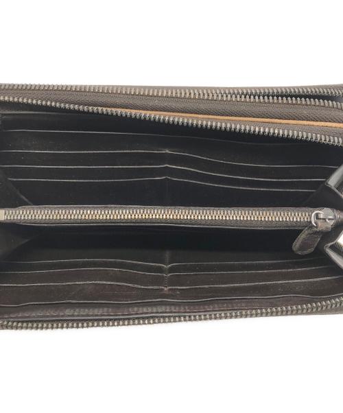 Berluti（ベルルッティ）Berluti (ベルルッティ) コアマキシカリグラフィ ジップ付きカードケース ブラウンの古着・服飾アイテム