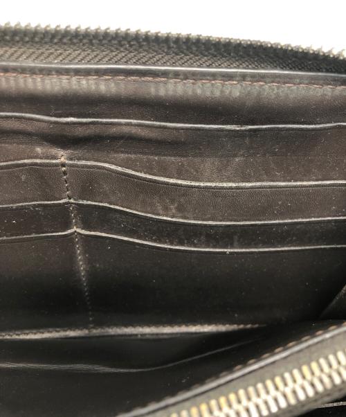 Berluti（ベルルッティ）Berluti (ベルルッティ) コアマキシカリグラフィ ジップ付きカードケース ブラウンの古着・服飾アイテム