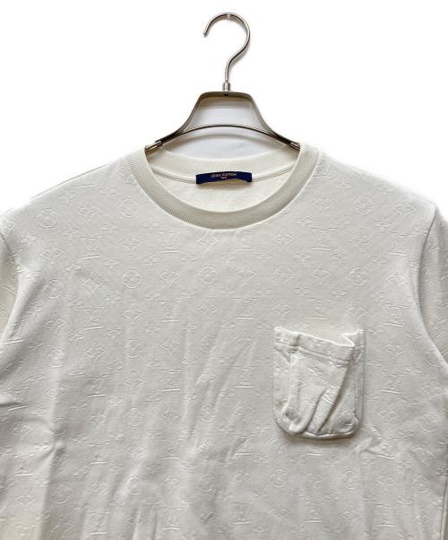 LOUIS VUITTON（ルイ ヴィトン）LOUIS VUITTON (ルイ ヴィトン) シグネチャー3DポケットモノグラムTシャツ ホワイト サイズ:Lの古着・服飾アイテム
