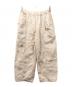 evam eva vie（エヴァムエヴァ ヴィー）の古着「LINEN PANTS」｜アイボリー