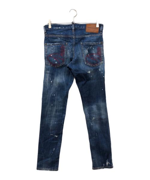 DSQUARED2（ディースクエアード）DSQUARED2 (ディースクエアード) COOL GUY JEAN ブルー サイズ:44の古着・服飾アイテム