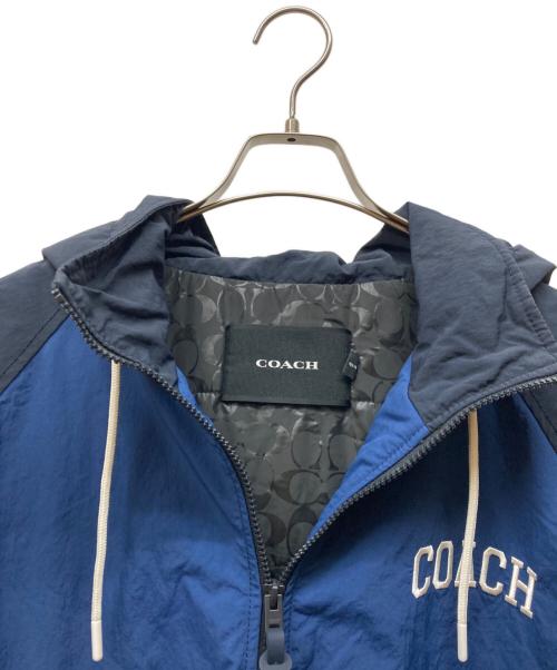 COACH（コーチ）COACH (コーチ) スタジアムジャケット ネイビー サイズ:XLの古着・服飾アイテム