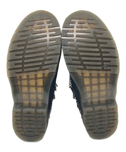 Dr.Martens（ドクターマーチン）Dr.Martens (ドクターマーチン) スタッズチェーンユーティリティーブーツ ブラック サイズ:UK8の古着・服飾アイテム
