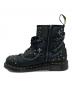中古・古着 Dr.Martens (ドクターマーチン) スタッズチェーンユーティリティーブーツ ブラック サイズ:UK8：10000円
