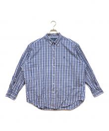 POLO RALPH LAUREN（ポロ・ラルフローレン）の古着「BLAKE チェックシャツ」｜ネイビー