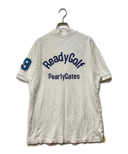PEARLY GATES（パーリーゲイツ）PEARLY GATES (パーリーゲイツ) ポロシャツ ネイビー サイズ:6の古着・服飾アイテム