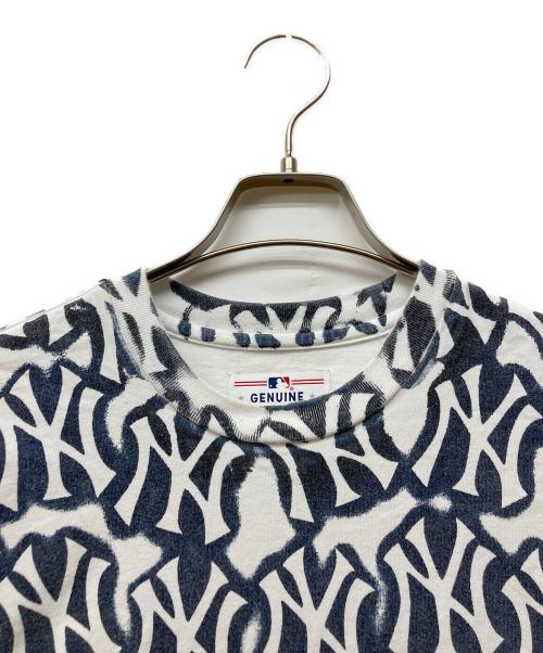 SUPREME（シュプリーム）SUPREME (シュプリーム) New York Yankees Airbrush S/S Top ネイビー サイズ:Sの古着・服飾アイテム