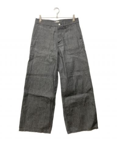 中古・古着通販】Menes (メネス) Okayama Selvedge Baggy Denim Slacks 