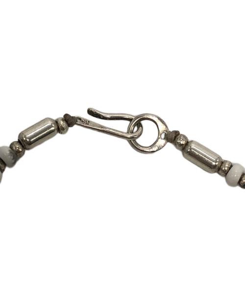 Sunku（サンク）sunku (サンク) BEAMS (ビームス) Stone Bracelet ホワイトの古着・服飾アイテム