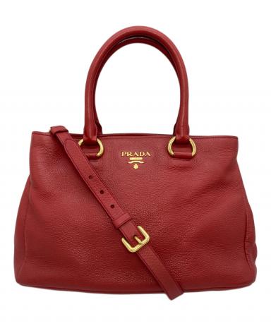 中古・古着通販】PRADA (プラダ) VITELLO PHENIX 2WAYレザートート