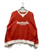 Hysteric Glamourヒステリックグラマー）の古着「CHERRY LOGO オーバーサイズスウェット」｜レッド