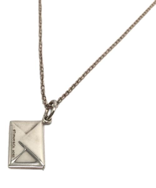 TIFFANY & Co.（ティファニー）Tiffany & Co. (ティファニー) エンベロープ レター 1Pダイヤネックレスの古着・服飾アイテム
