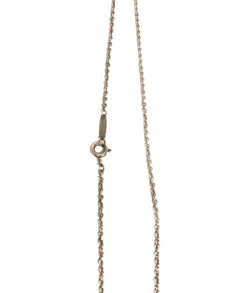 TIFFANY & Co.（ティファニー）Tiffany & Co. (ティファニー) ショッピングバッグネックレス シルバー×ブルーの古着・服飾アイテム