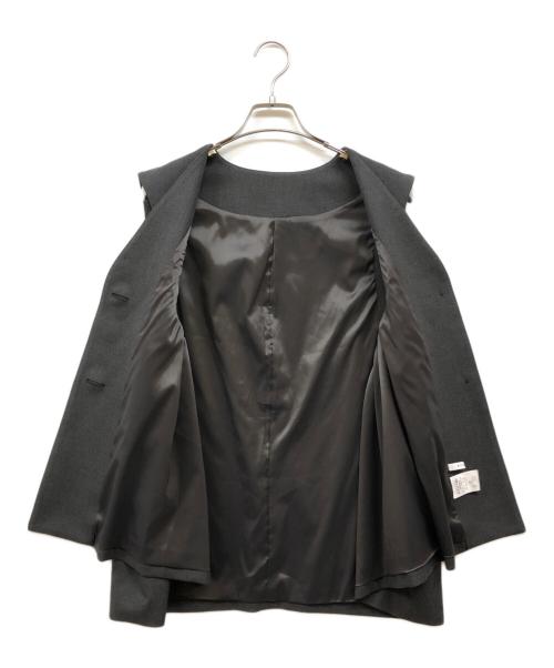 #Newans（ハッシュニュアンス）#Newans (ハッシュニュアンス) サイドギャザージレ グレーの古着・服飾アイテム
