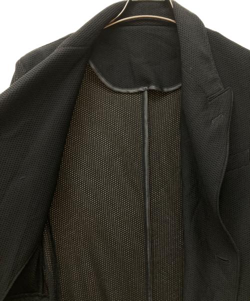 muta MARINE（ムータマリン）muta MARINE (ムータマリン) ストレッチメッシュ ダブルジャケット ブラック サイズ:Lの古着・服飾アイテム