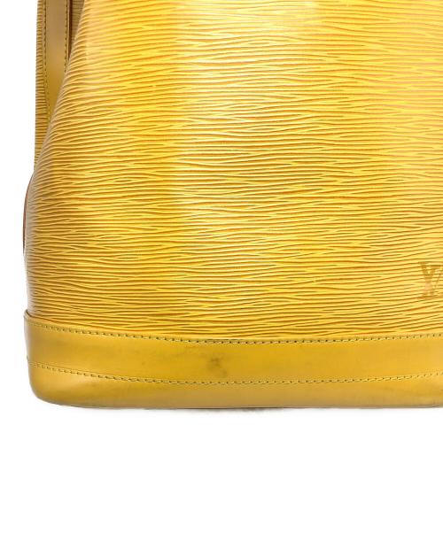 LOUIS VUITTON（ルイ ヴィトン）LOUIS VUITTON (ルイ ヴィトン) 巾着ショルダーバッグ イエローの古着・服飾アイテム