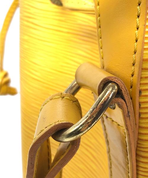 LOUIS VUITTON（ルイ ヴィトン）LOUIS VUITTON (ルイ ヴィトン) 巾着ショルダーバッグ イエローの古着・服飾アイテム