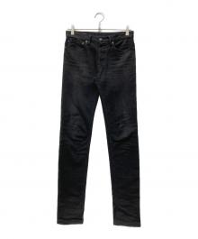 MINEDENIM（マインデニム）の古着「S.Slim STR USD」｜ブラック